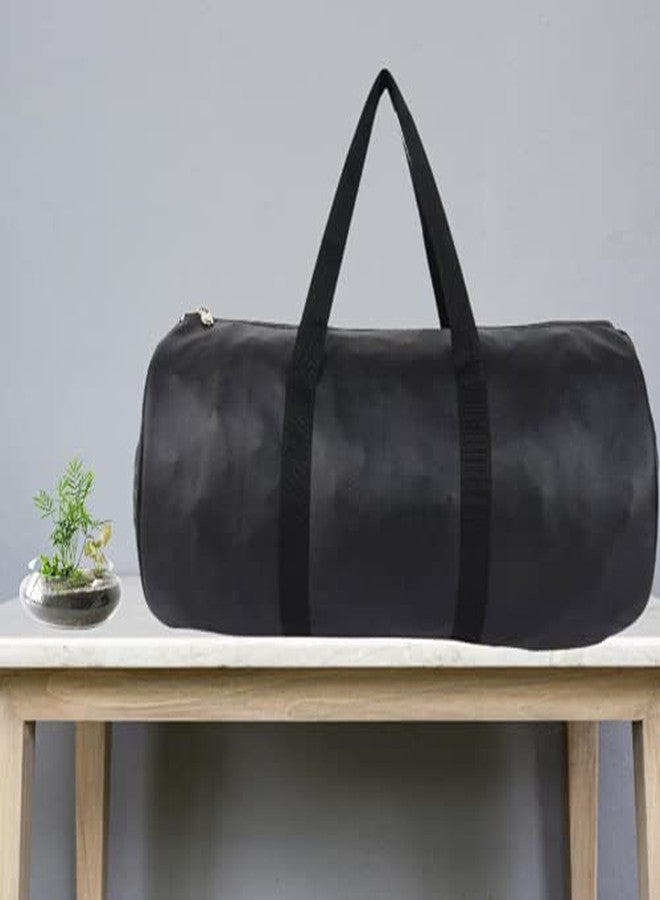 TRUE 2 F Gym Bag Shoulder Bag for Men Women Stylish Waterproof Black - Image 3